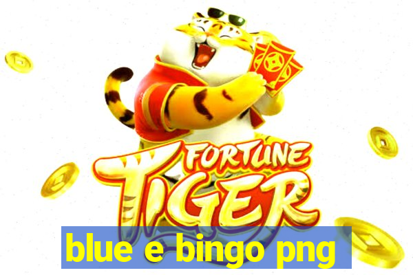 blue e bingo png